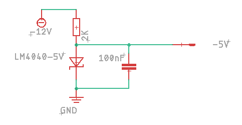 -5V Reference circuit